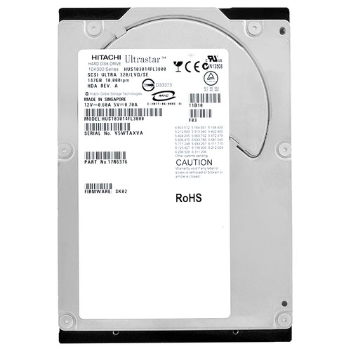 Hard disk hitachi 147gb - hitachi,