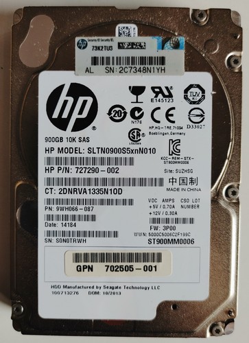 Sltn0900s5xnn010 727290 - sltn0900s5xnn010, hp
