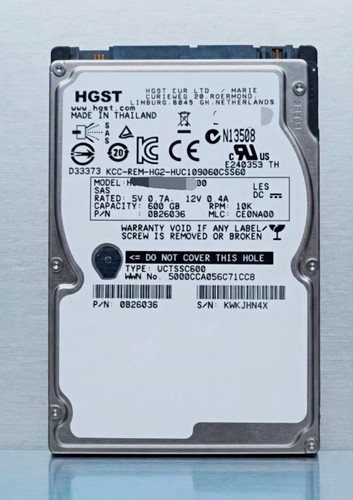 Dischi rigidi hgst 600gb - rigidi,