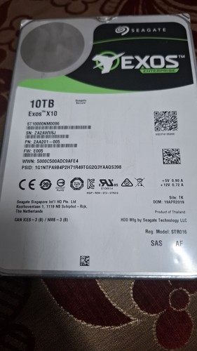 Seagate exos x10 sas - tb,
