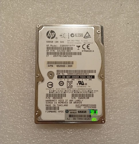 Eg0600fbvfp 600gb sas - ,