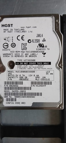 Hgst hard disk drive - hard,