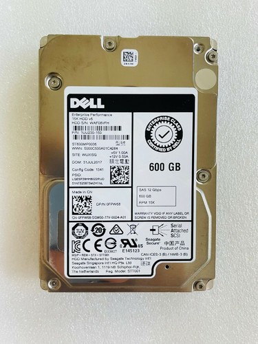 Disco rigido 600 gb dell - rigido, 2,5"