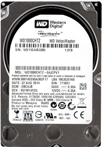 Hard disk velociraptor - hard, wd
