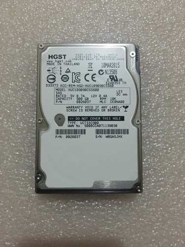 Huc109090css600 hgst 900gb - huc109090css600, sas